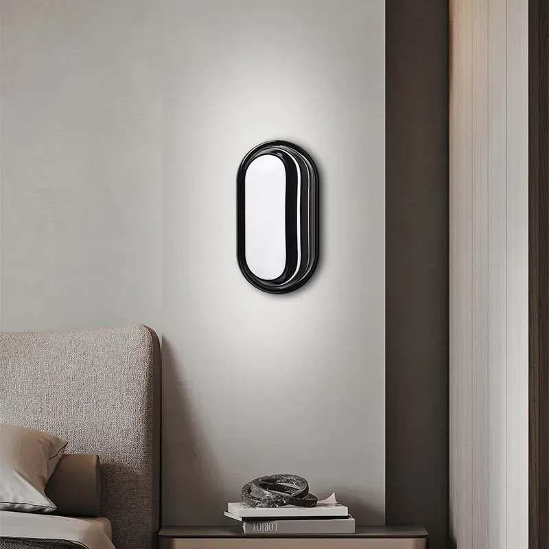 Alessandro Design AX322 aplica LED exterior negru 3000K IP65