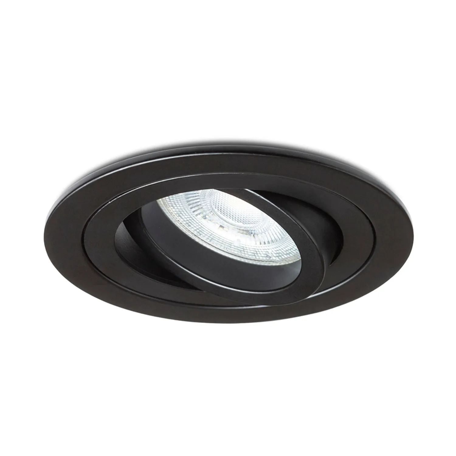 Rendl Pasadena GU10 R spot incastrat negru orientabil