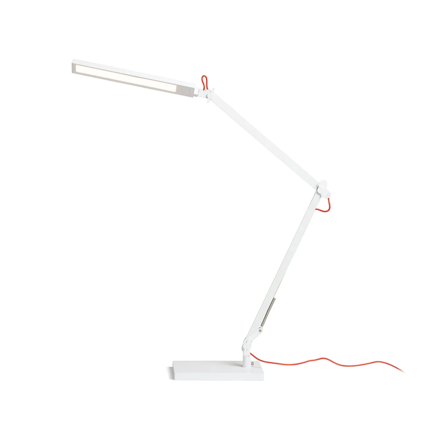 Rendl Light Studio Norma lampă birou LED negru roșu