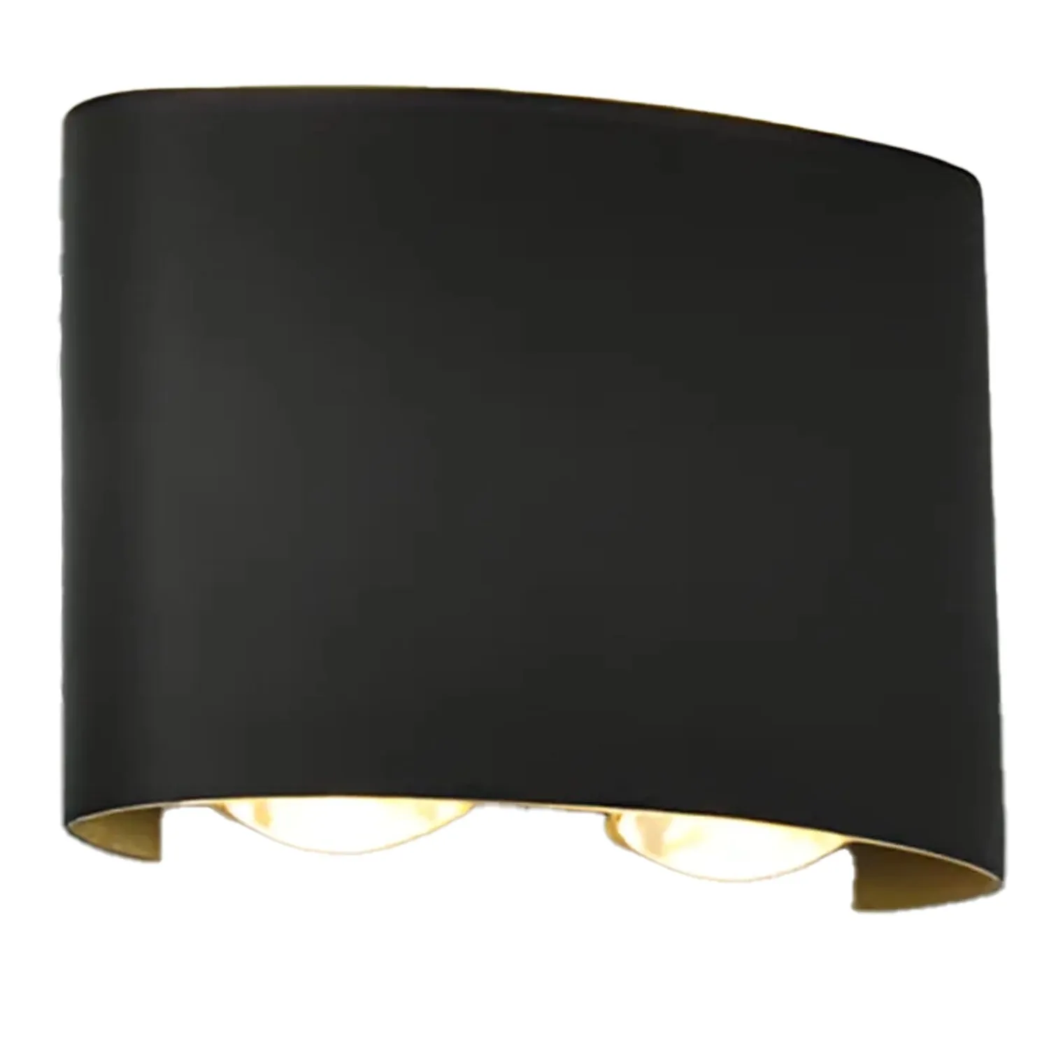 Alessandro Design aplica LED exterior neagra 4x1W IP65
