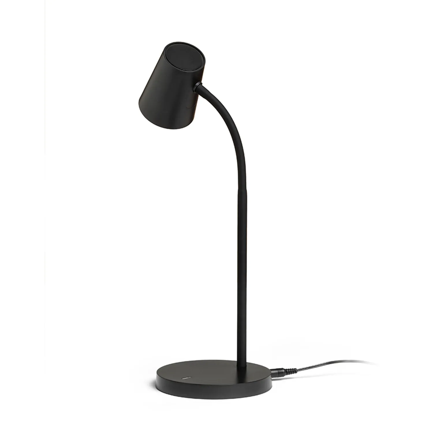 Rendl Verina Bord veioza neagra LED cu dimmer in 3 trepte