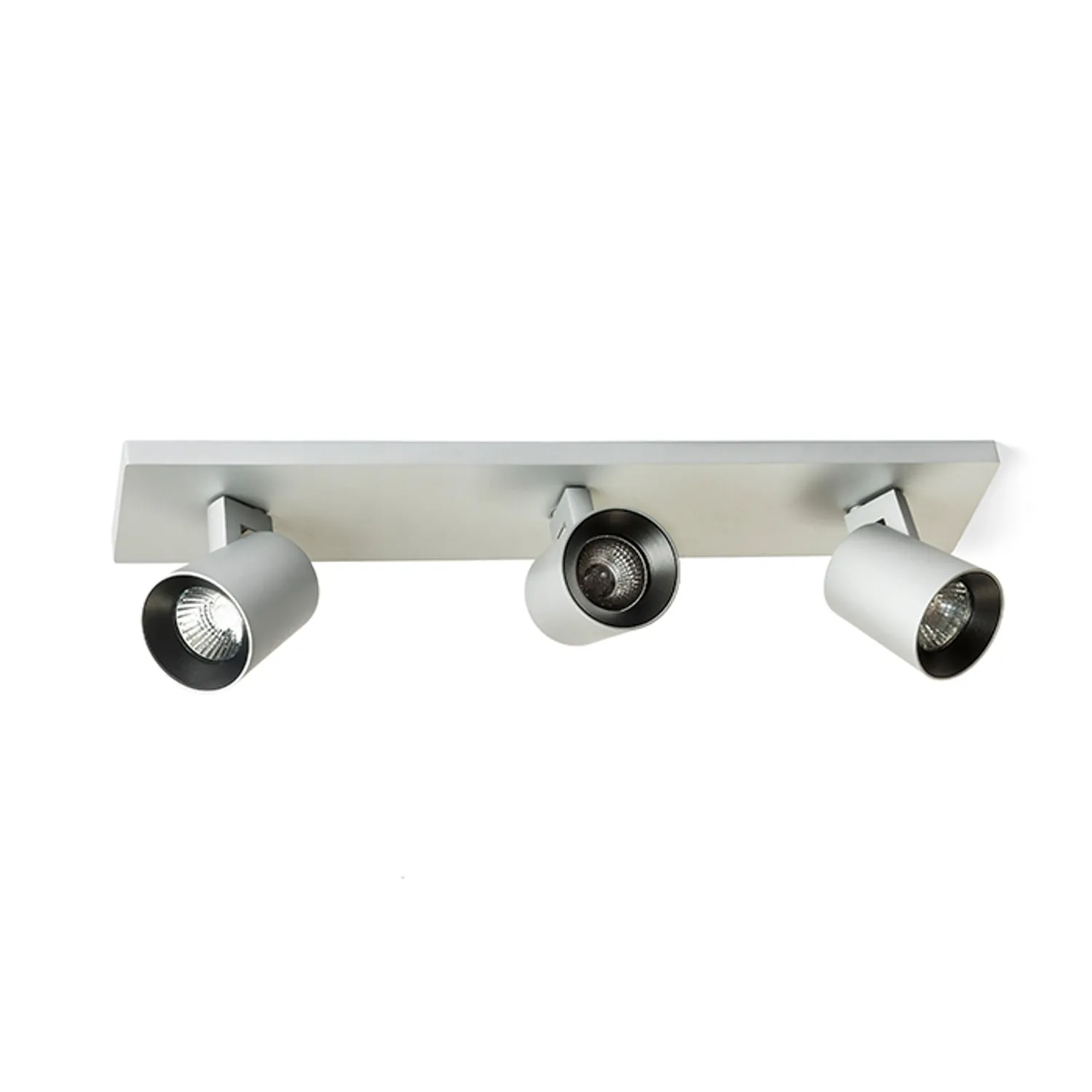 Rendl Kenny III spot aplicat alb negru GU10