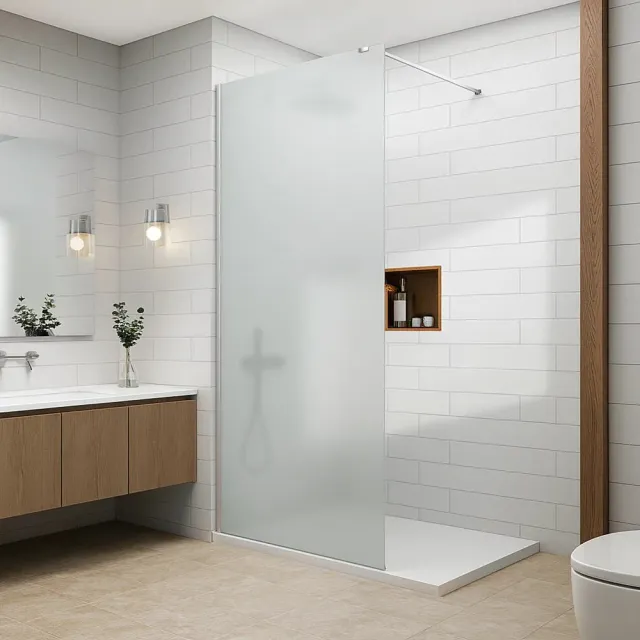 Alessandro Design Walk-In paravan dus sticla satinata 90x195cm 8mm