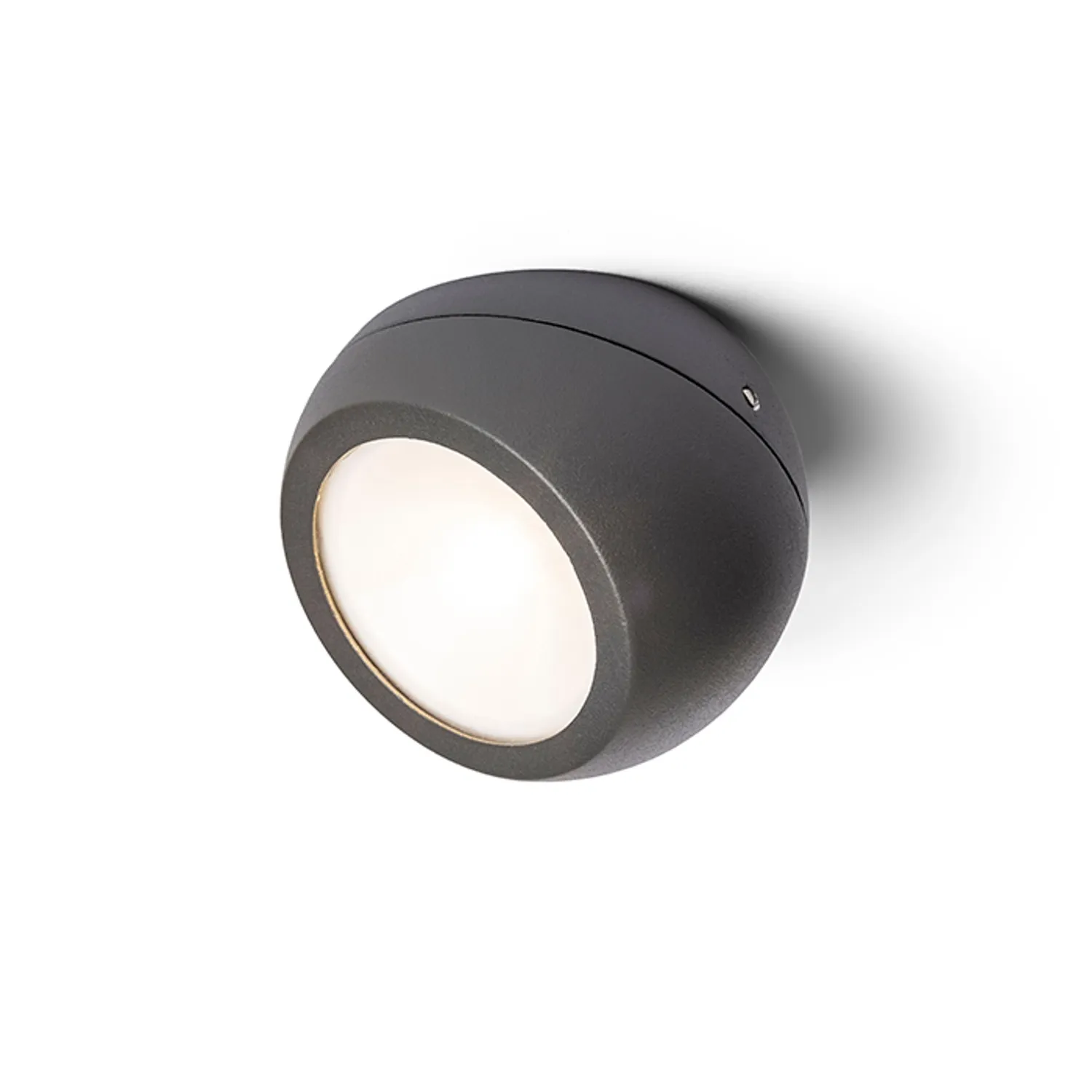 Rendl Light Studio Siv aplica LED antracit lumina jos