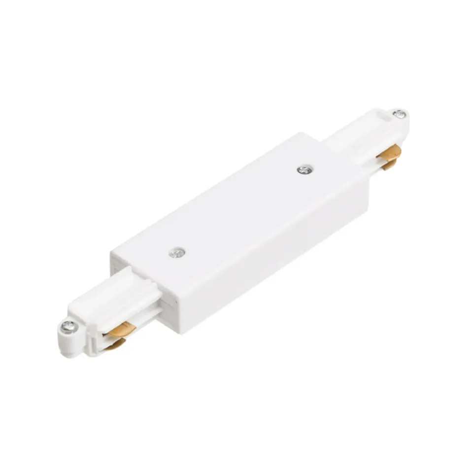 Rendl Light Studio conector drept șină monofazată alb 16A