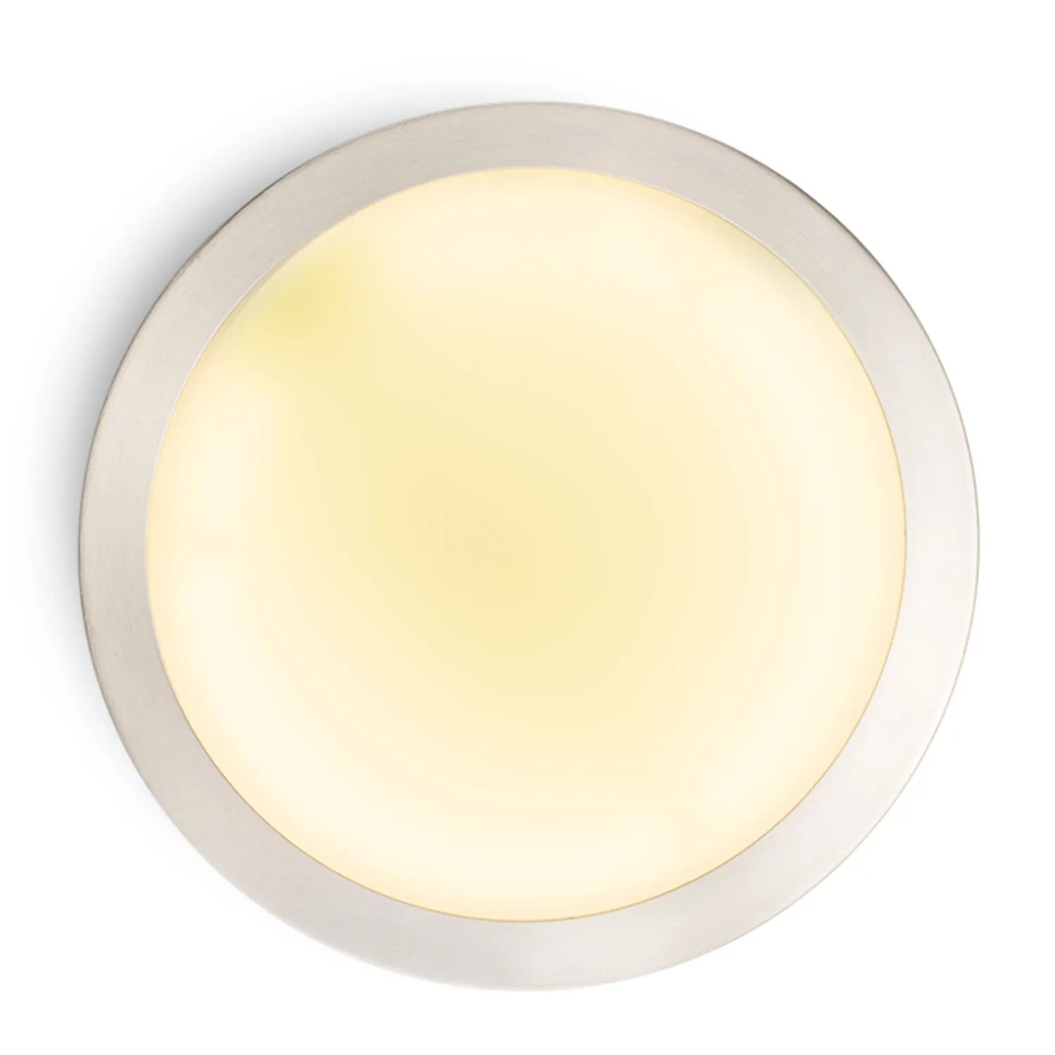 Rendl Light Studio Barry plafoniera baie nichel mat rotunda
