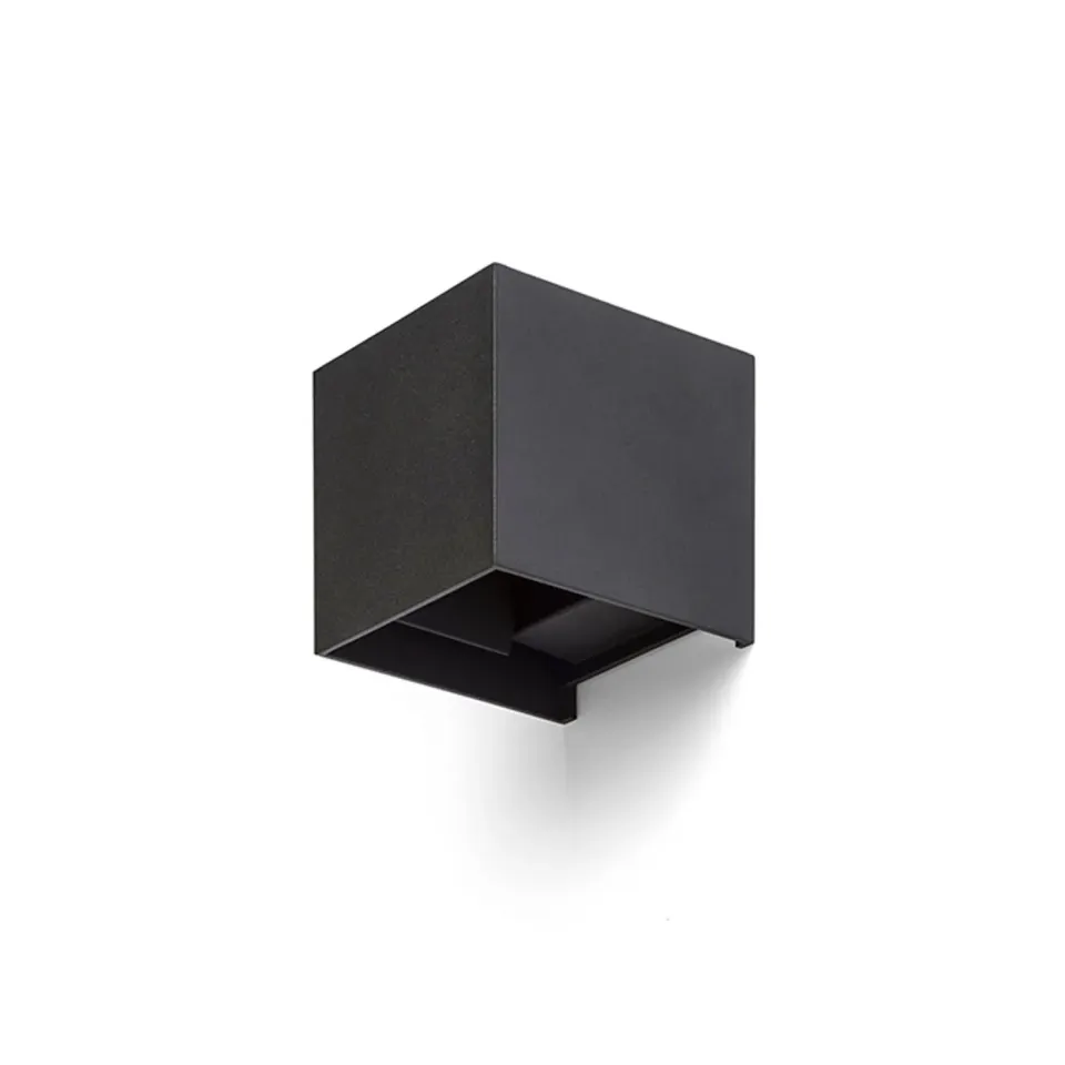 Rendl Tito SQ Dimm aplica LED neagra up-down