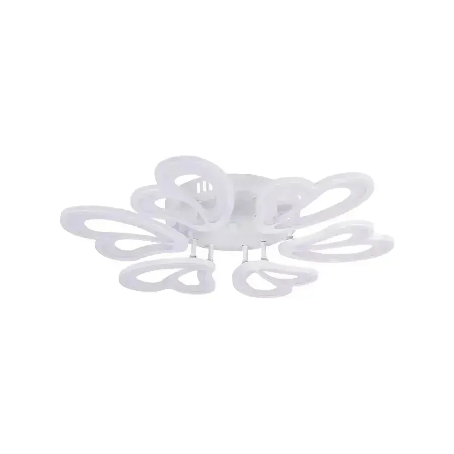 Alessandro Design BLOSSOM lustra LED alba 78W 60cm dimabila