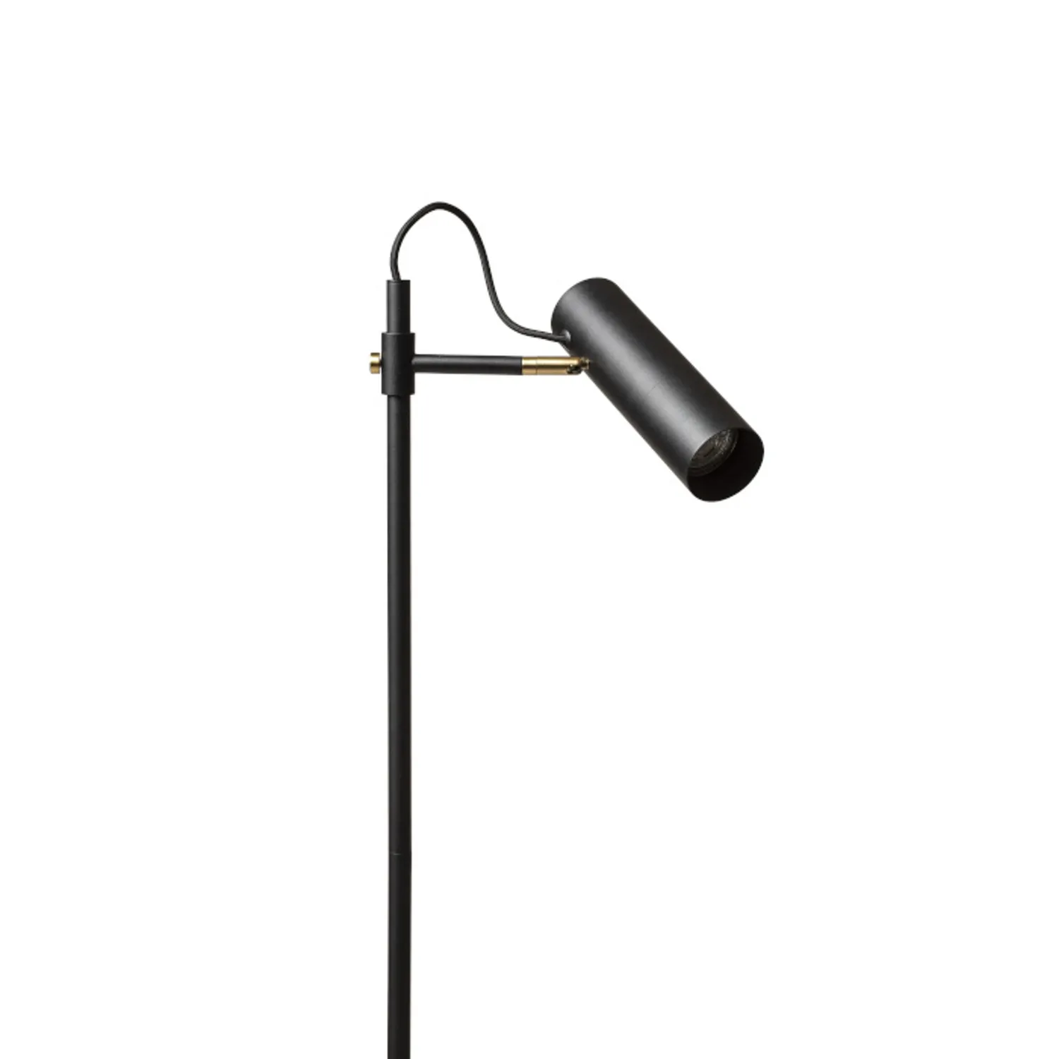 Rendl Varia lampadar GU10 negru alamă