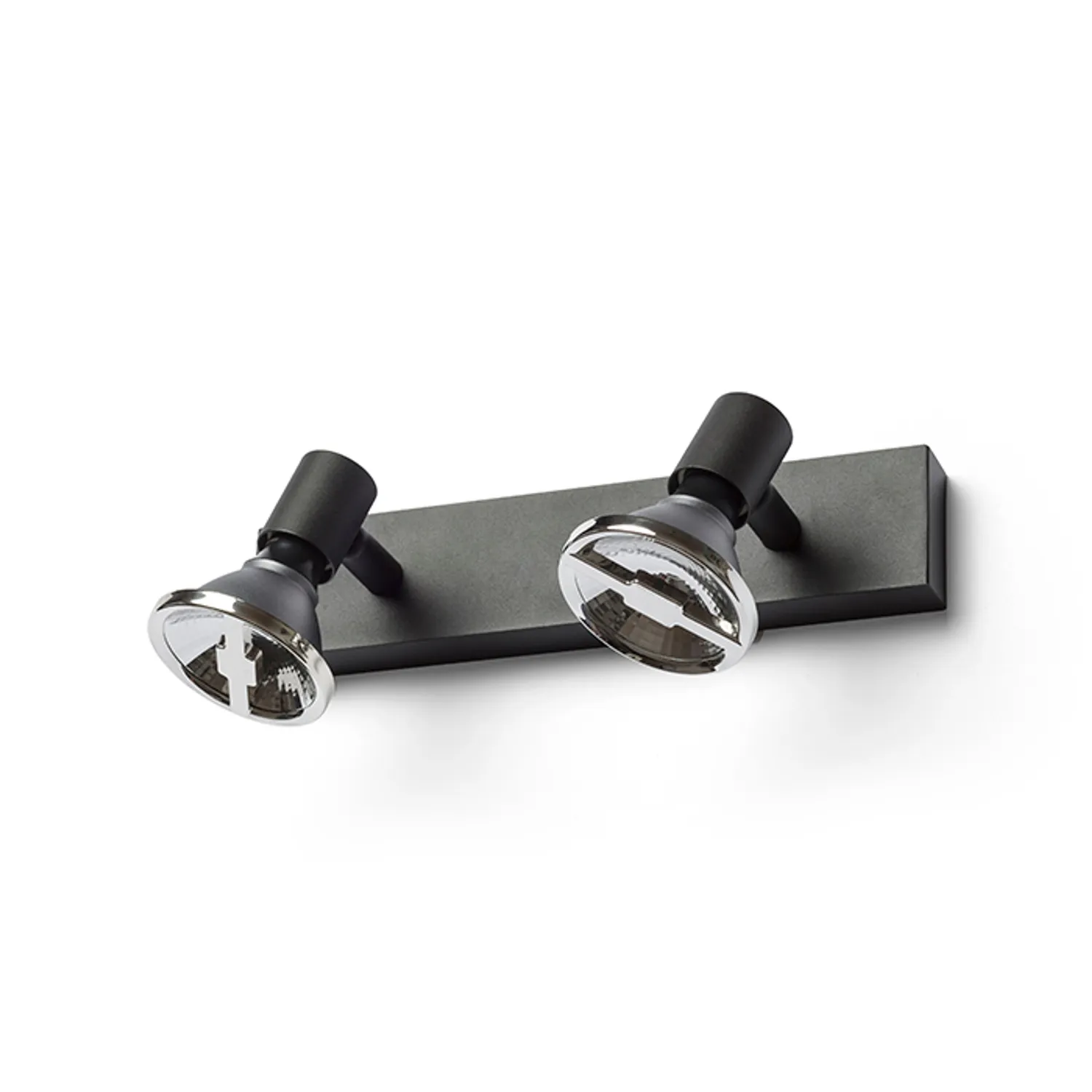 Rendl Light Studio Trica II spot negru GU10 metal