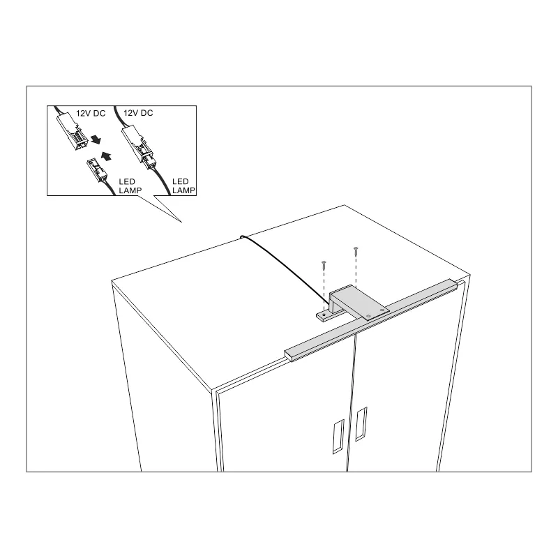 Furnika Ida 400/600 corp LED perete