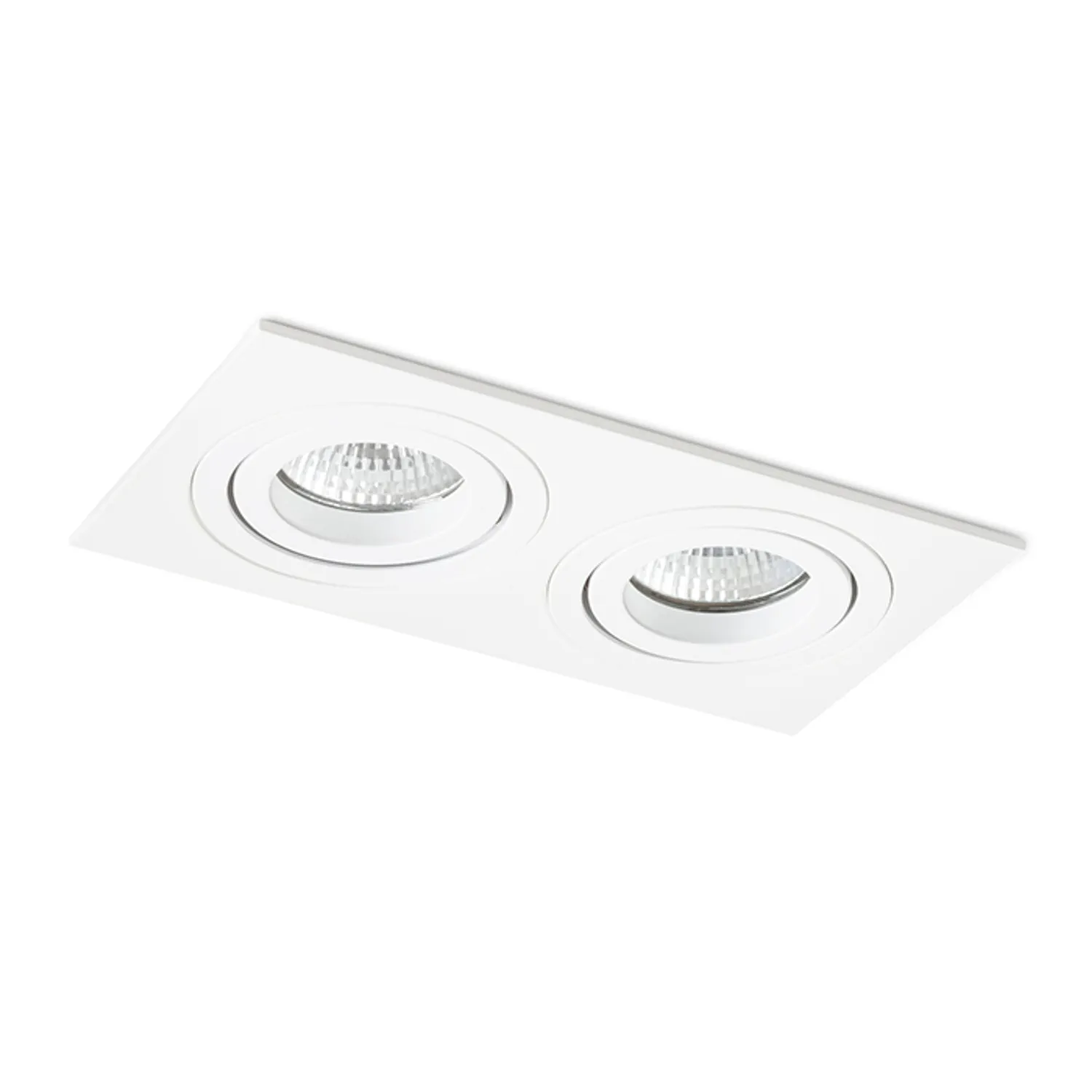 Rendl Pasadena GU10 SQ II spot incastrat alb orientabil