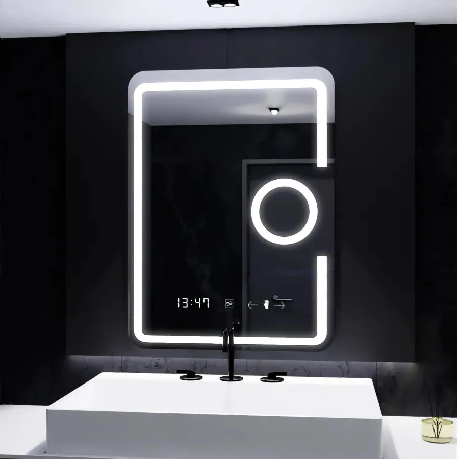 Alessandro Design Eclat MotionGlow Marcello oglindă LED 60x80cm dezaburire