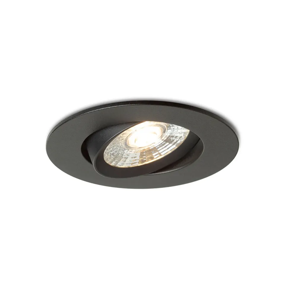 Rendl Light Studio Nefrit Dimm spot negru-alb TRIAC