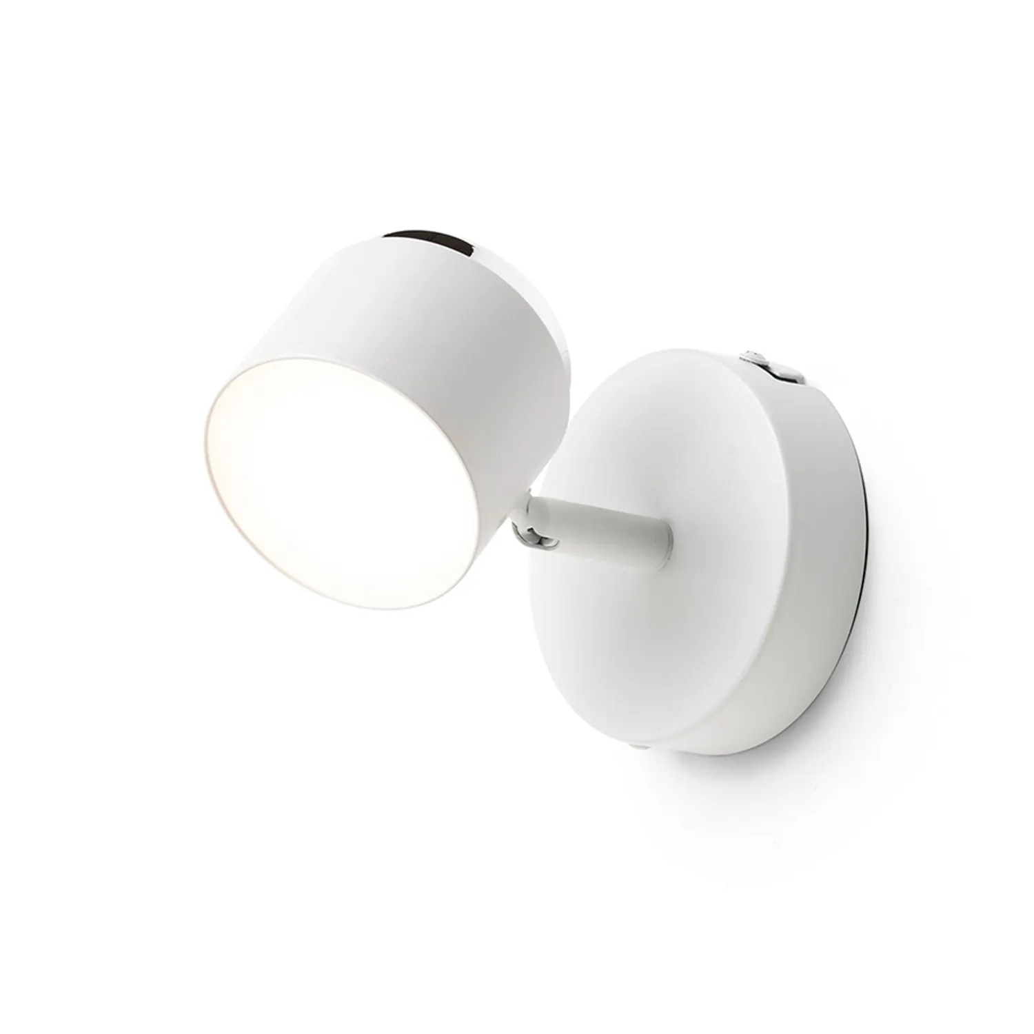 Rendl Nova I aplica LED perete negru crom 10W