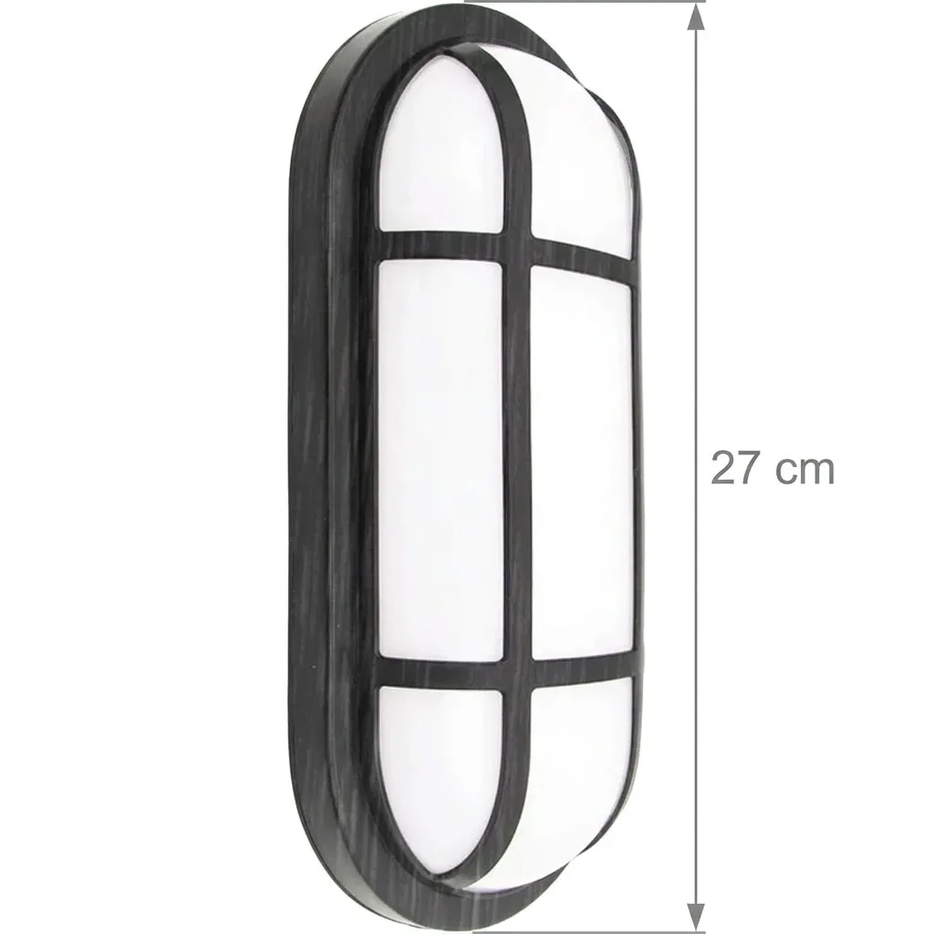 Alessandro Design AX321/218BK aplica exterior alb-negru IP65