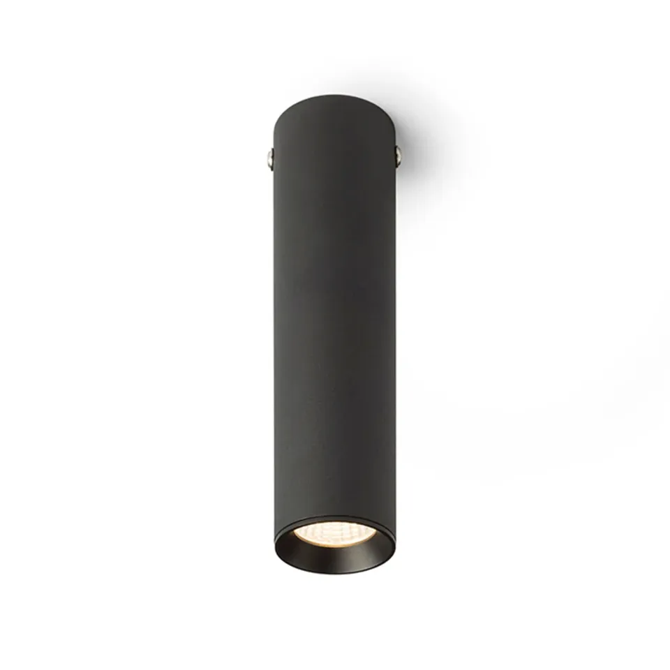 Rendl Riga 18 plafoniera neagra LED