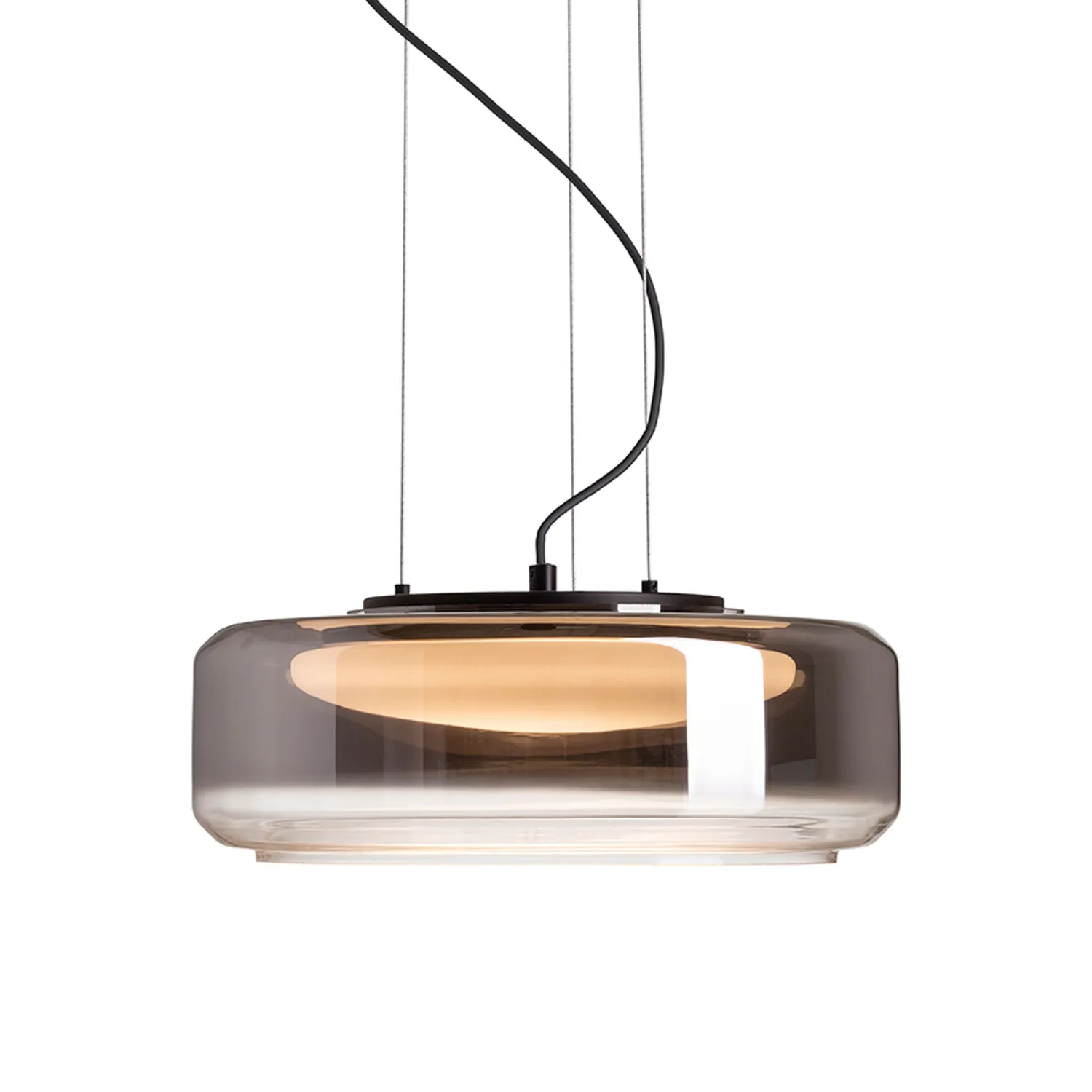 Rendl Light Studio Naomi pendul sticla fumurie LED