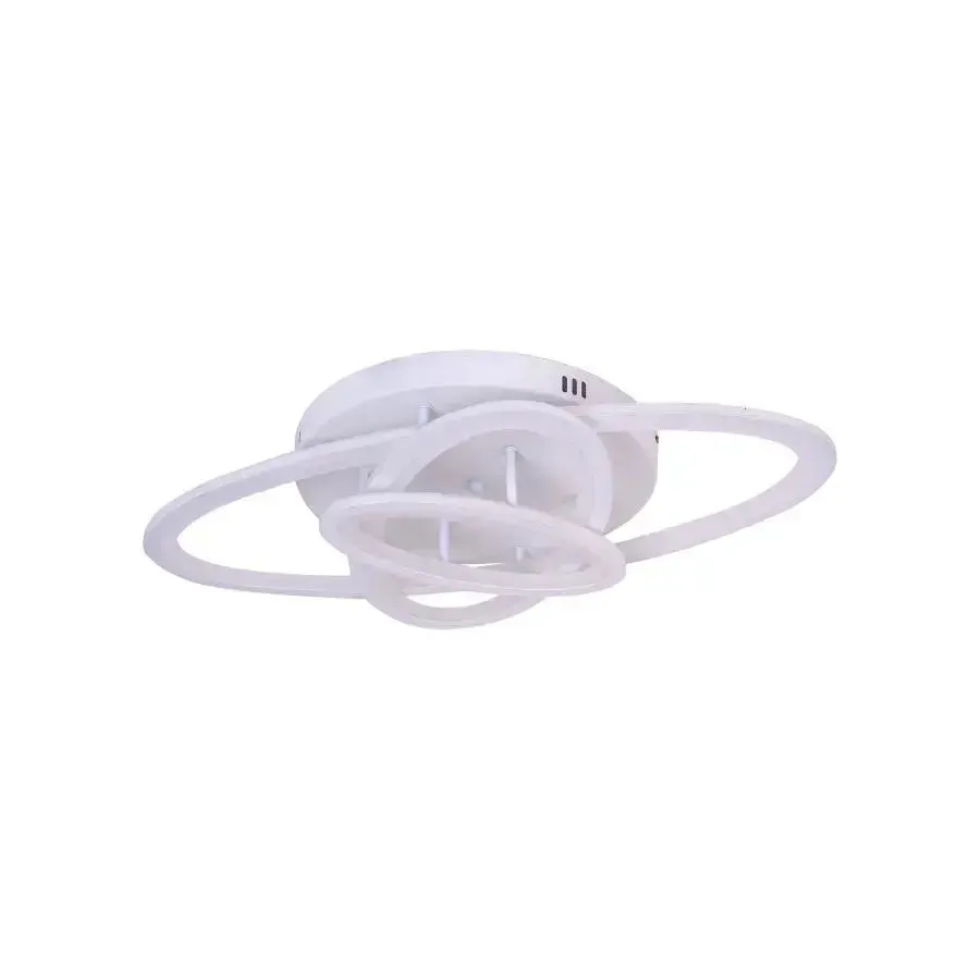Alessandro Design Tiana 78W lustra LED alba 3 elipse