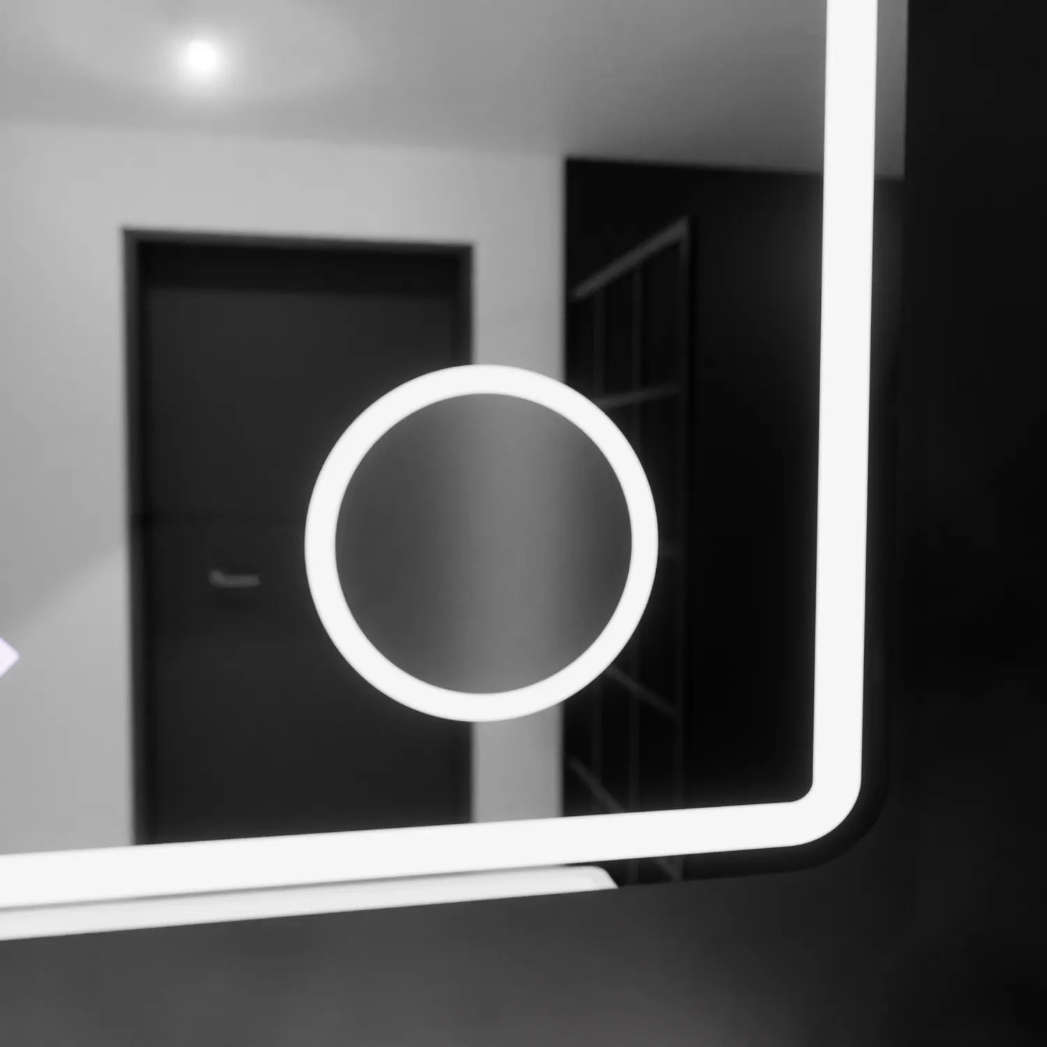 Alessandro Design Riflesso Marcello oglinda LED 80x60 dezaburire