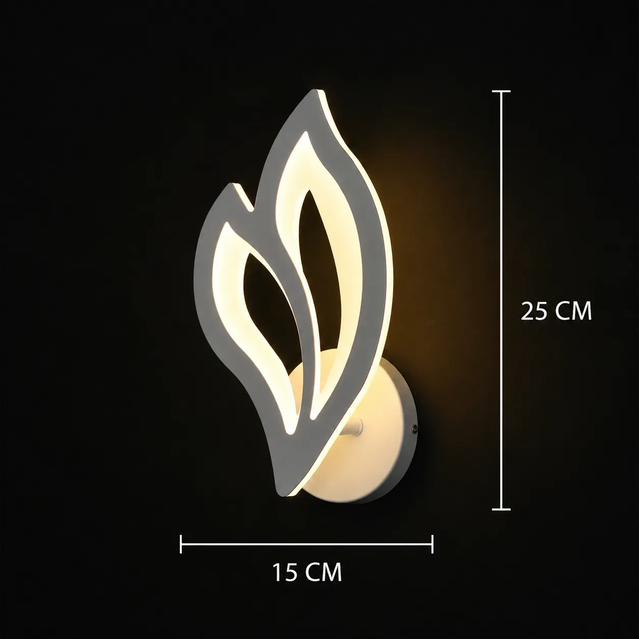Alessandro Design Lily aplica LED alba petala 14W