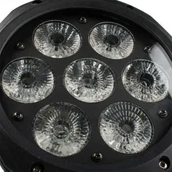 Shehds Par LED 7x12W RGBW impermeabil pentru exterior