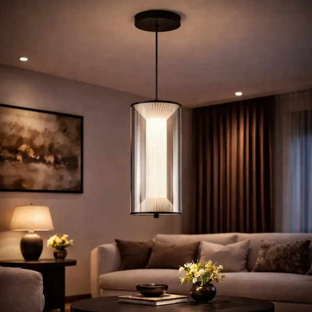 Alessandro Design Orin 29W lustra LED alba telecomanda