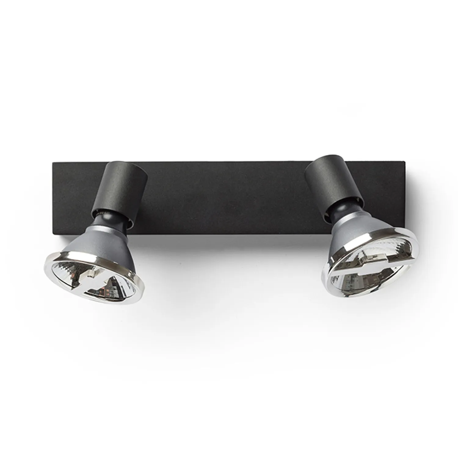 Rendl Light Studio Trica II spot negru GU10 metal