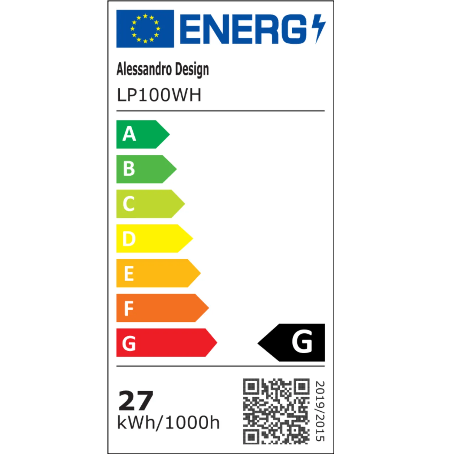Alessandro Design Upsilon veioză LED 48W albă 3 culori