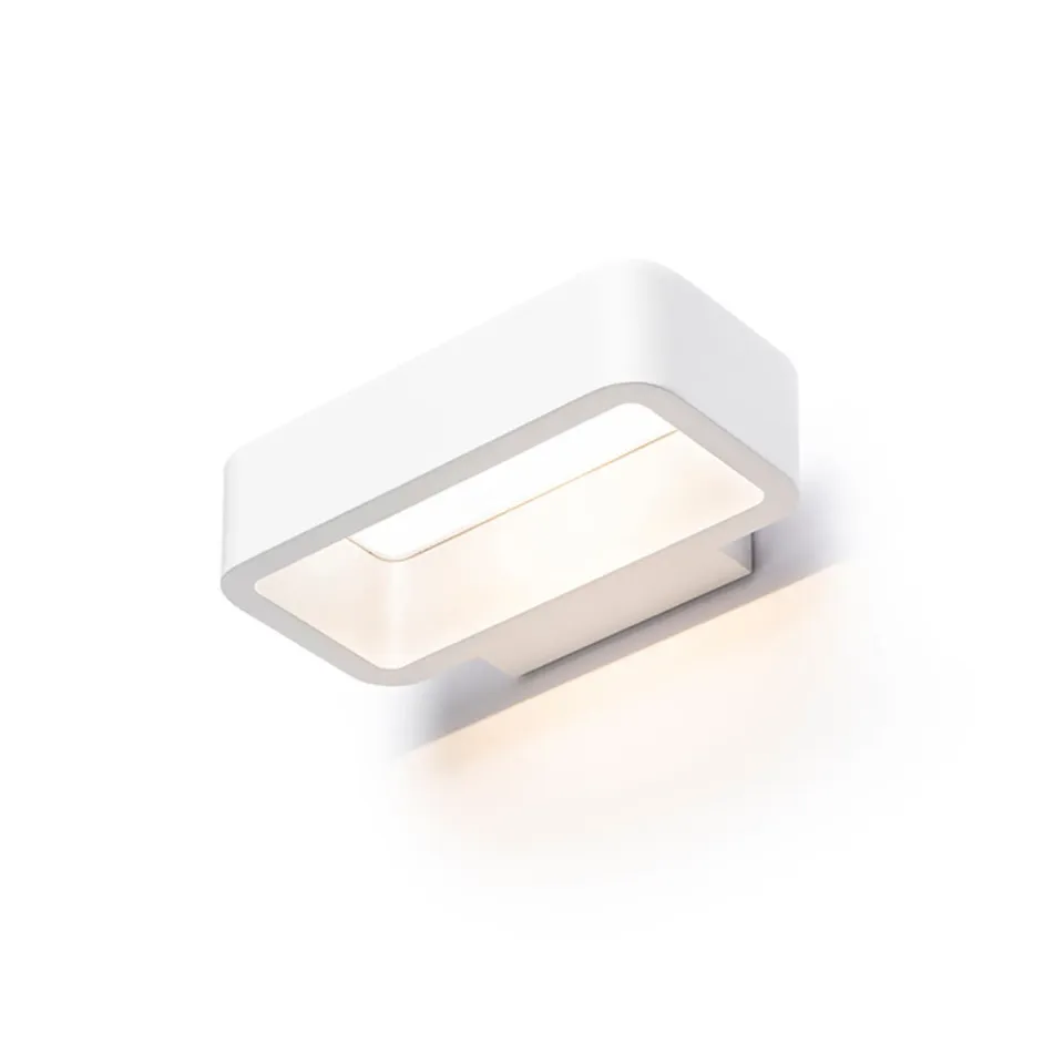 Rendl Light Studio Tapa aplica exterior alb LED