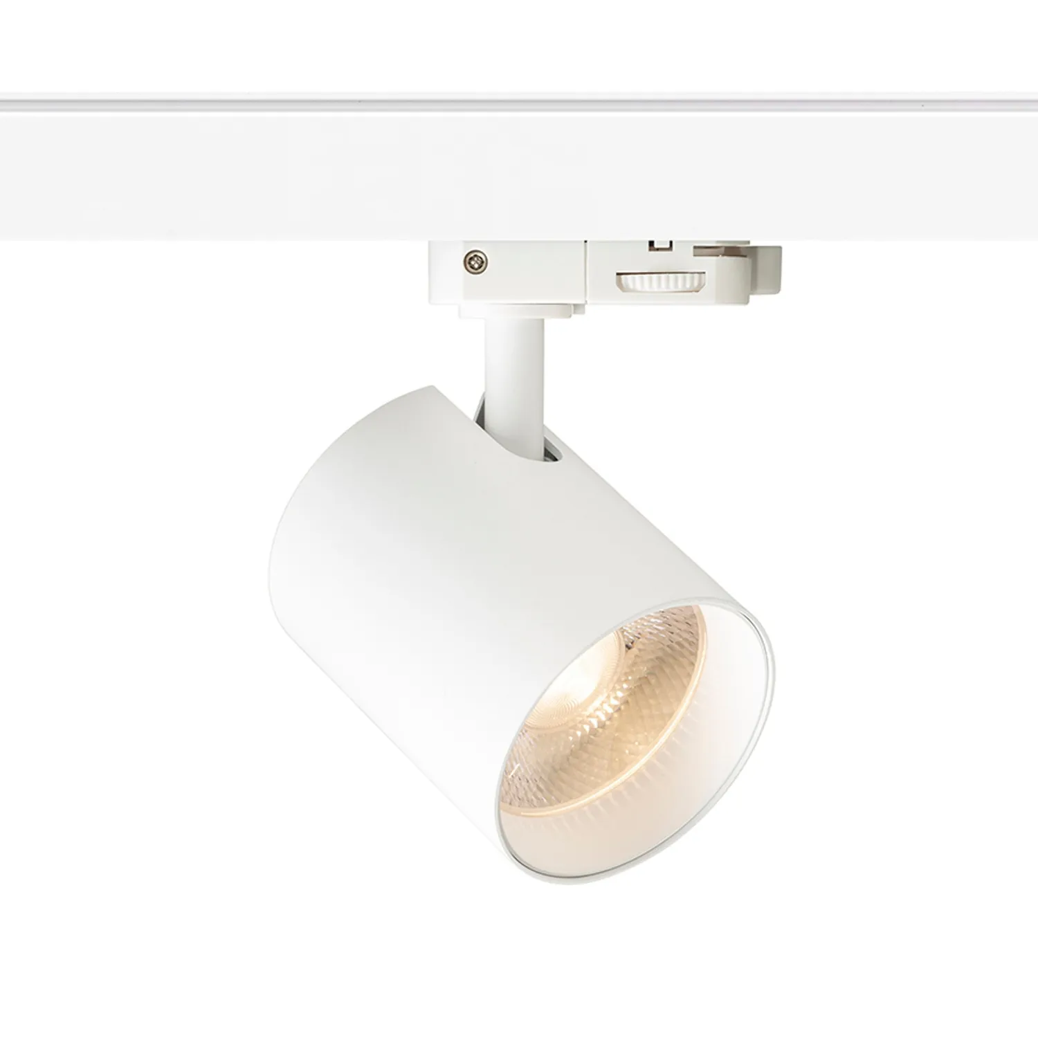 Rendl Iris 7 spot LED sina 3 faze negru magnetic