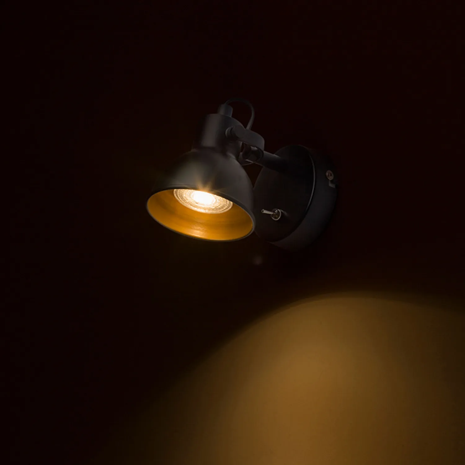 Rendl Light Studio Rosita I aplică perete GU10 alb gri retro