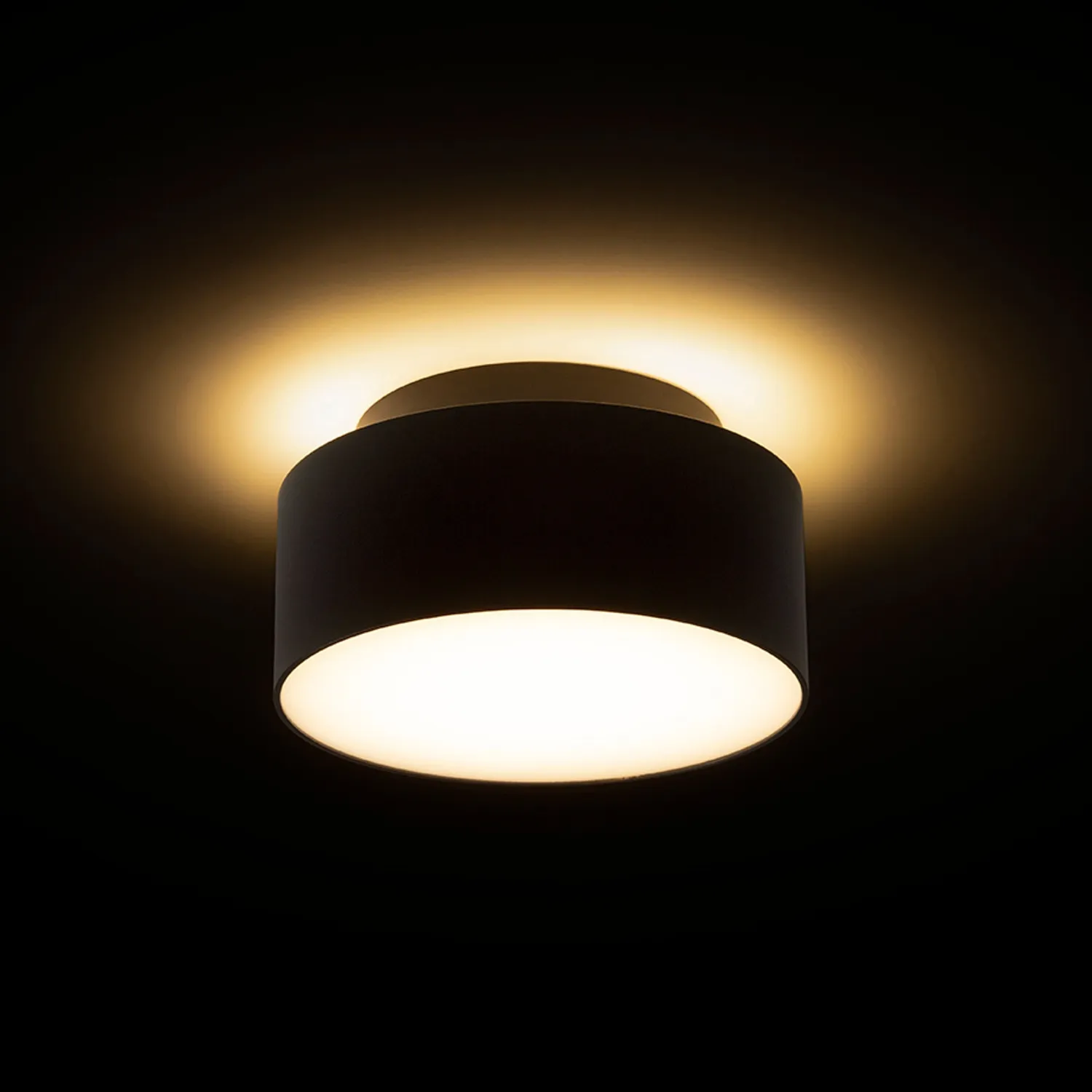 Rendl Light Studio Marlene plafonieră negru LED indirect