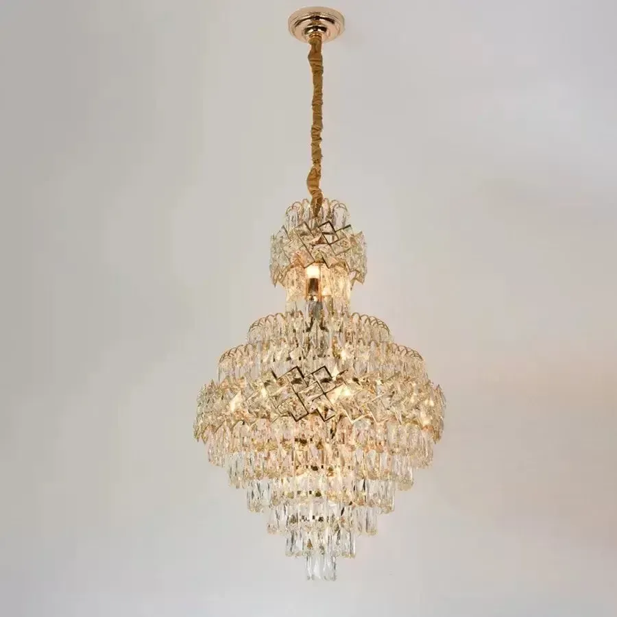 Alessandro Design WINDSOR Grande Supremo candelabru cristal auriu