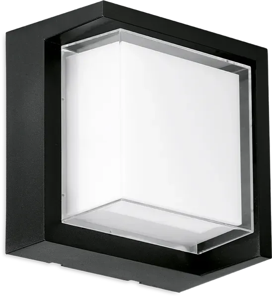 Enlite aplica LED exterior patrata 10W CCT 900lm IP65