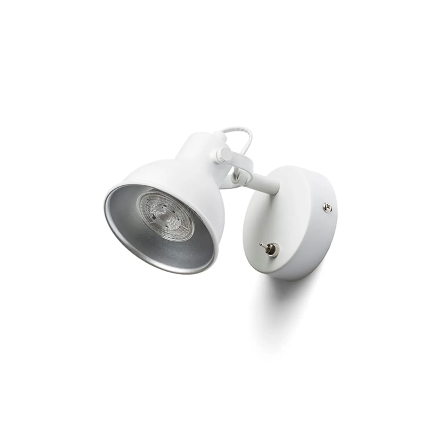 Rendl Light Studio Rosita I aplică perete GU10 alb gri retro