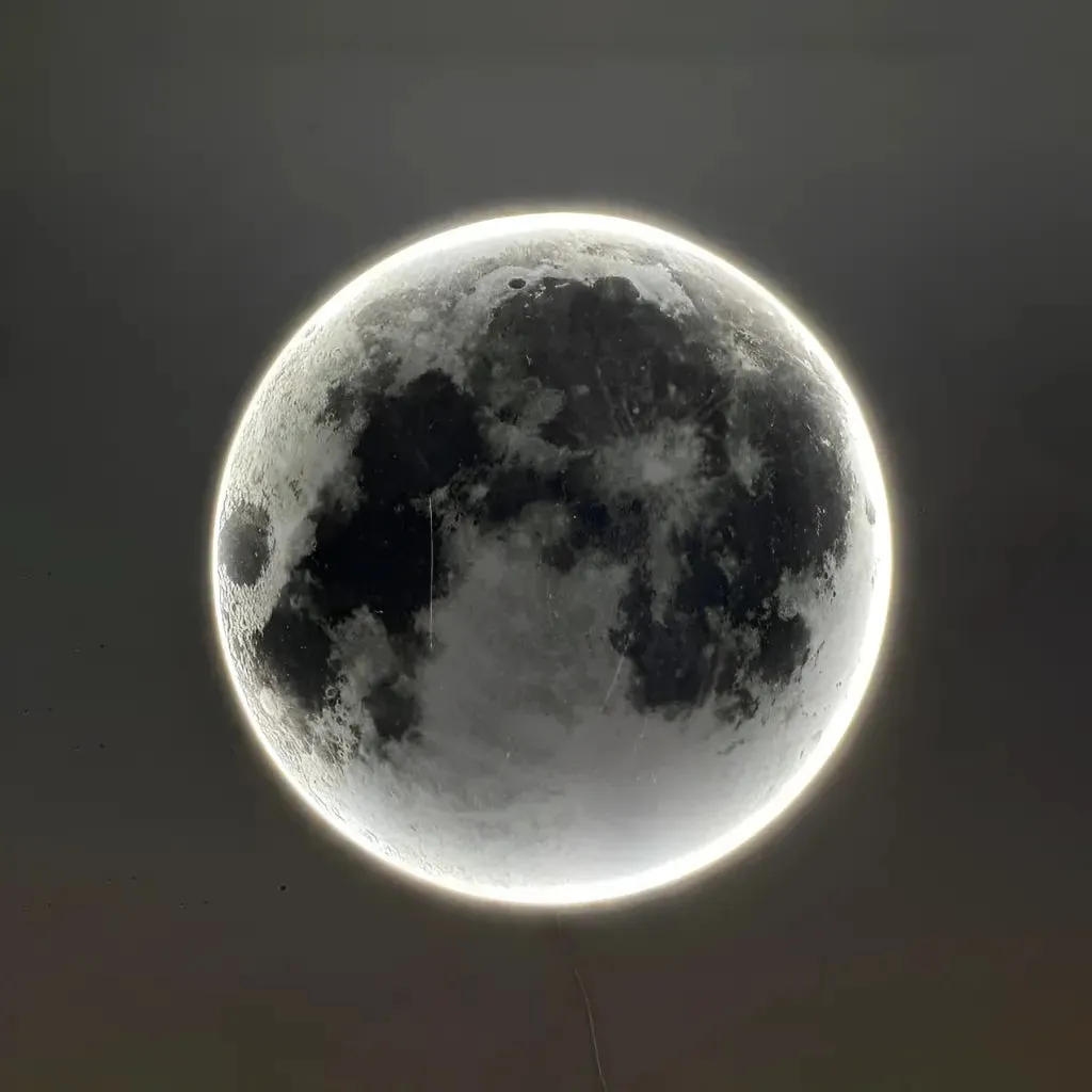 Alessandro Design Moon aplica LED 50cm 34W cu telecomanda