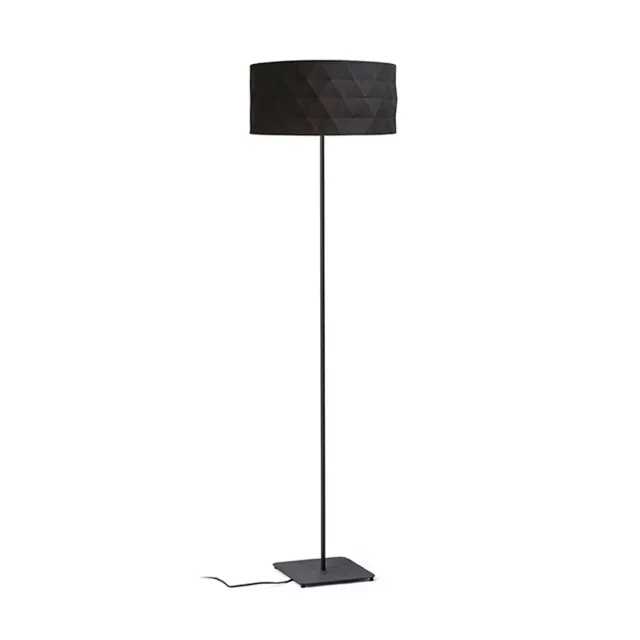 Rendl Cortina Jakaranda lampadar negru textil E27