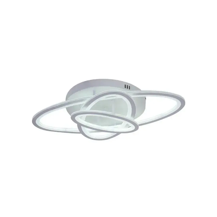 Alessandro Design Tiana 78W lustra LED alba 3 elipse