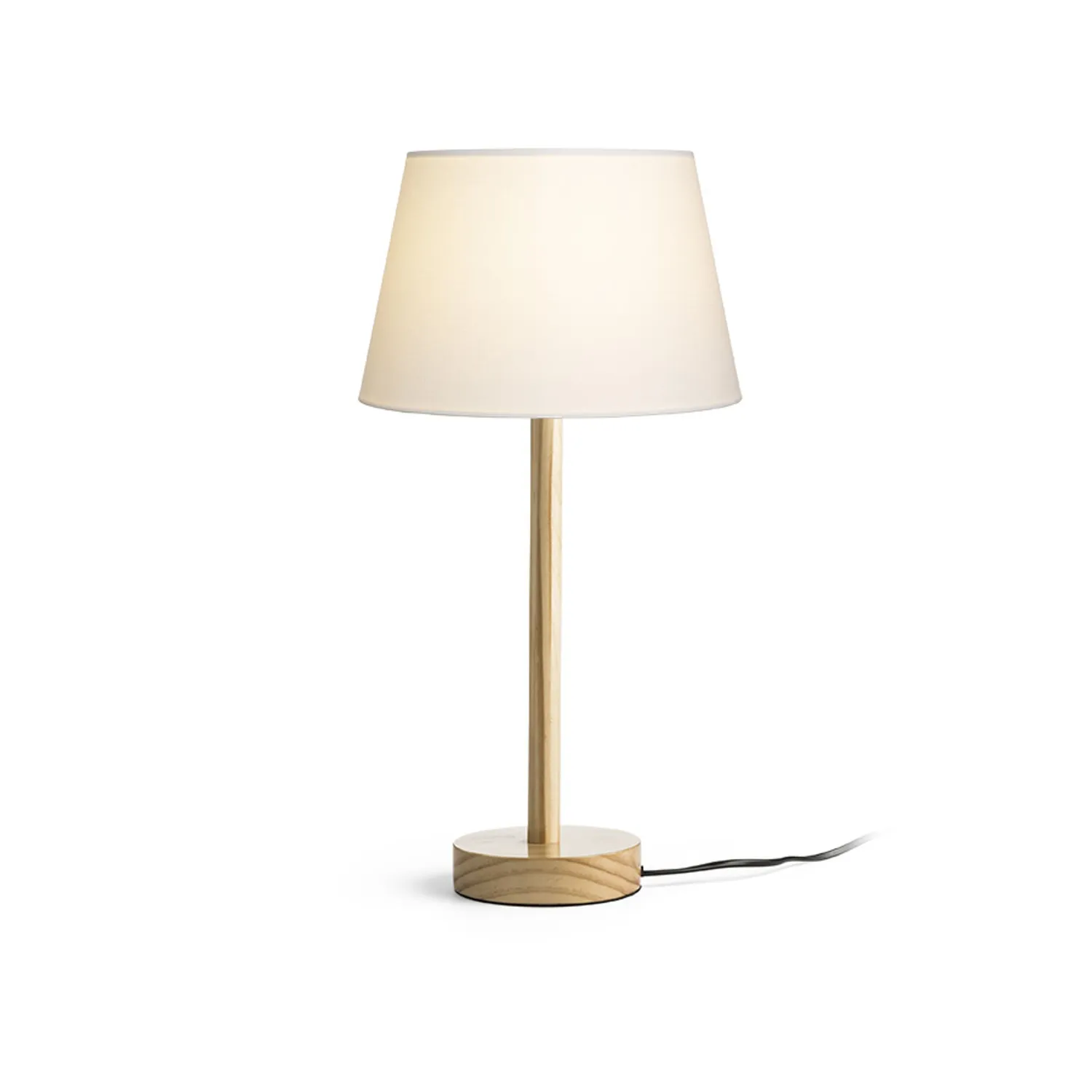 Rendl Light Studio Maui Alvis veioza lemn alb E27
