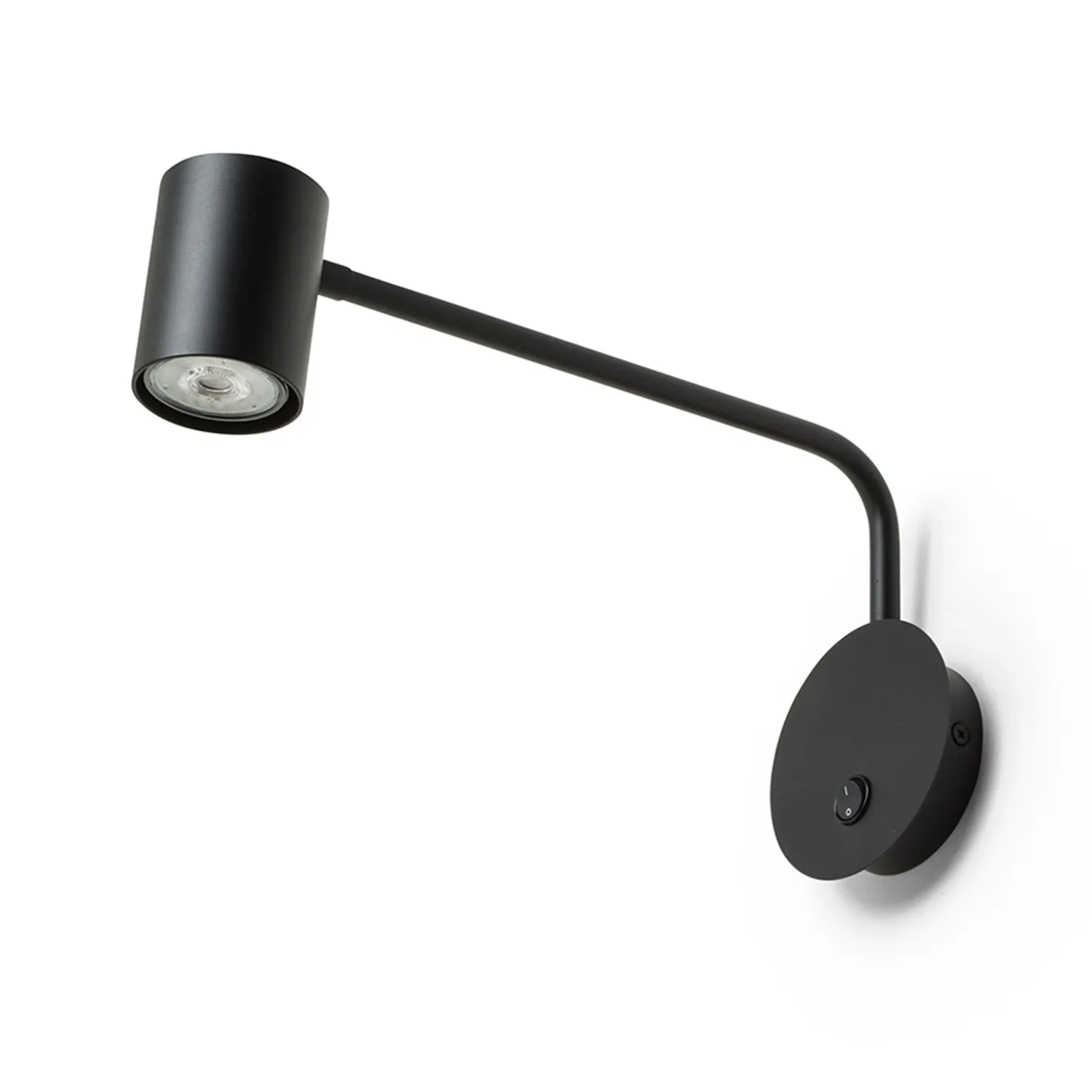 Rendl Light Studio Filip aplica perete negru GU10 orientabil