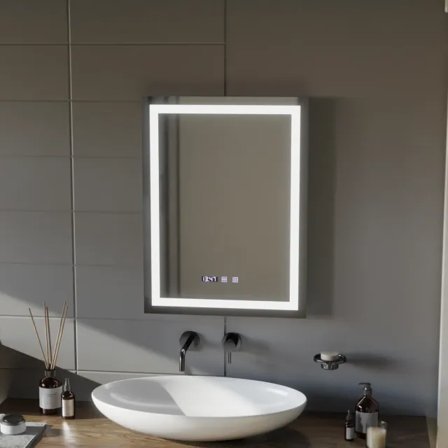 Alessandro Design Modena Touch oglinda LED 60x80 dezaburire