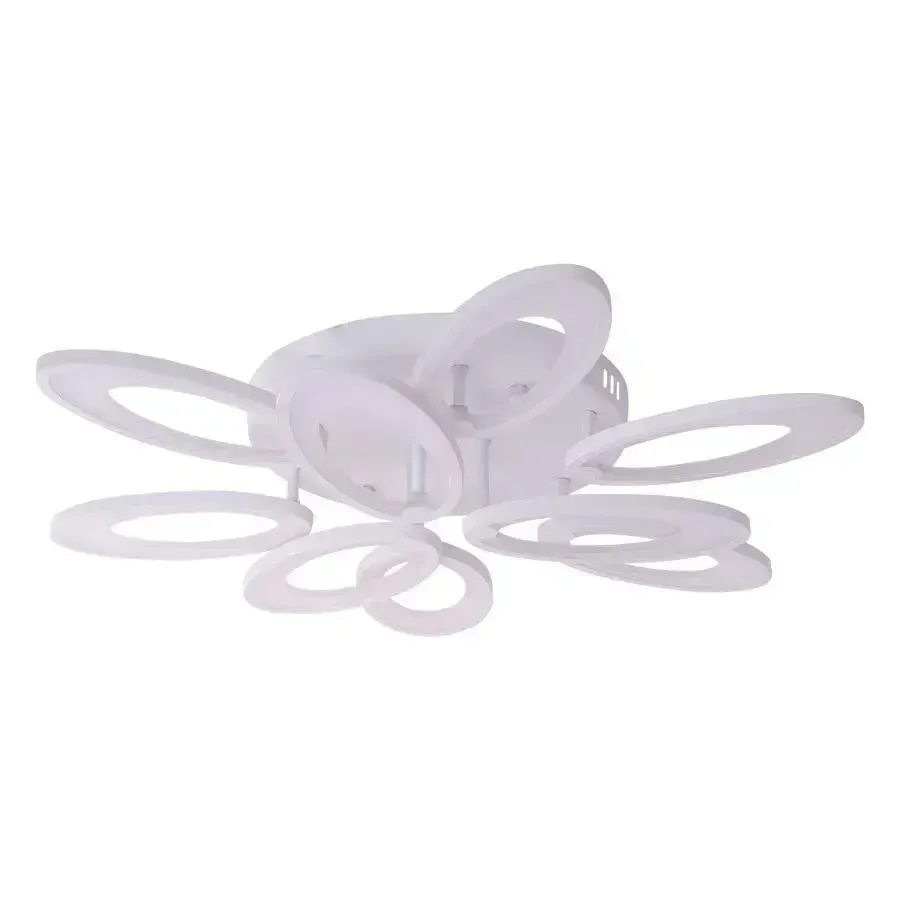 Alessandro Design SUNFLOWER lustră LED 98W albă telecomandă