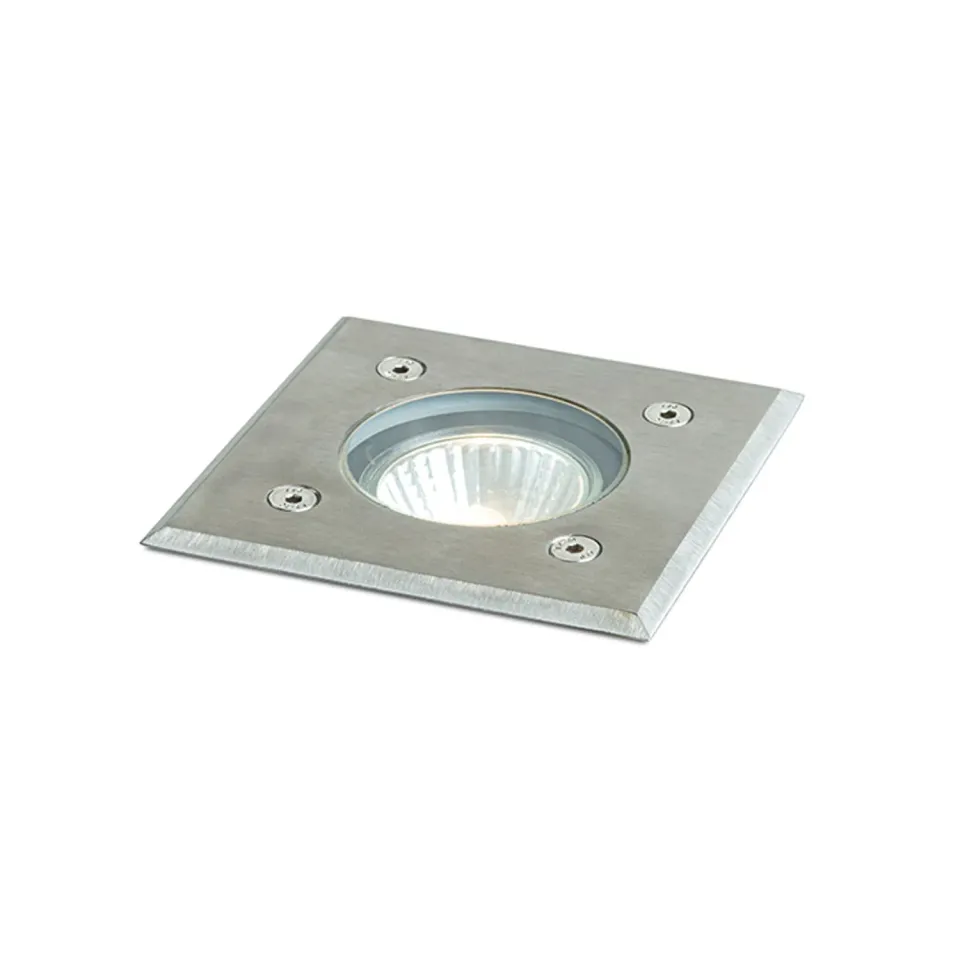 Rendl Light Studio Orbu SQ 10 spot pardoseala inox