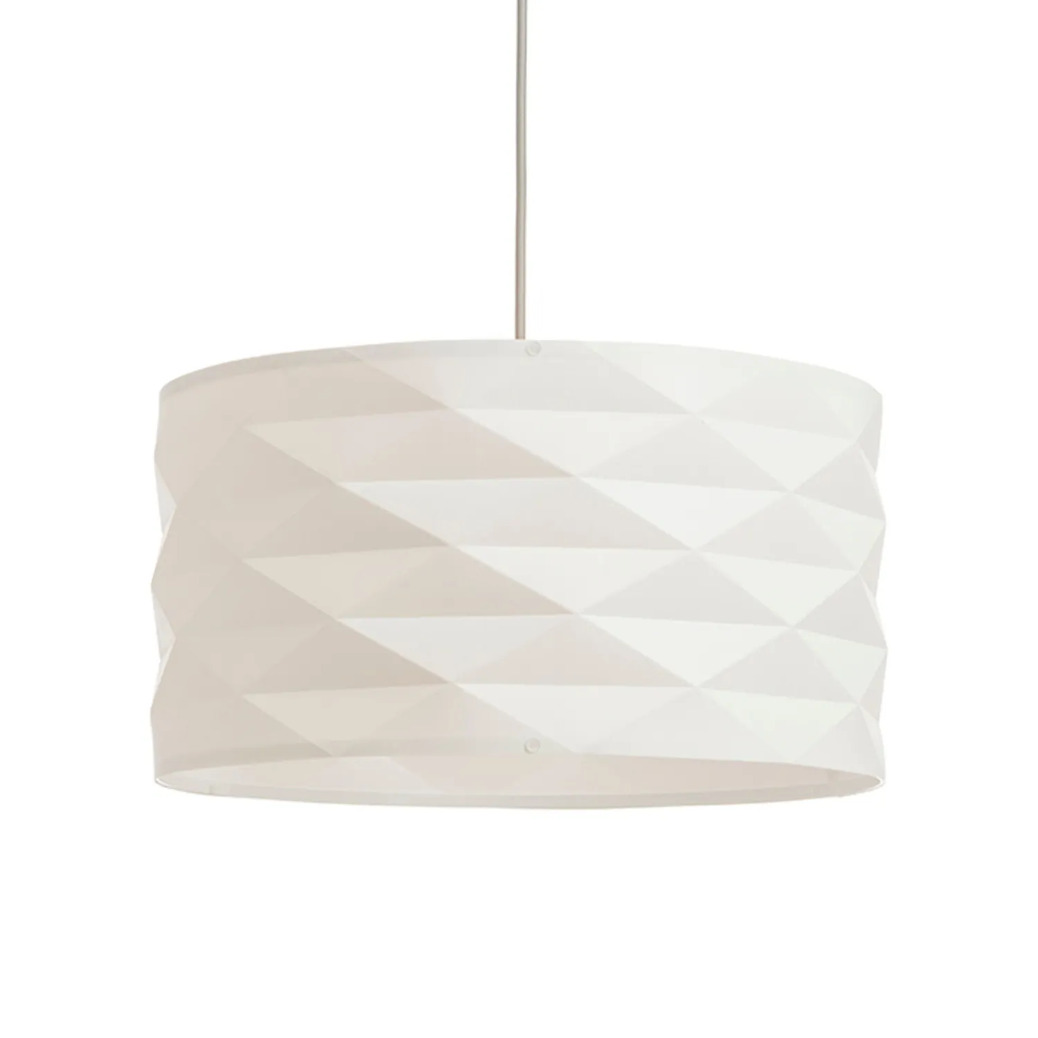 Rendl Light Studio Ezra abajur rotund alb PVC gri