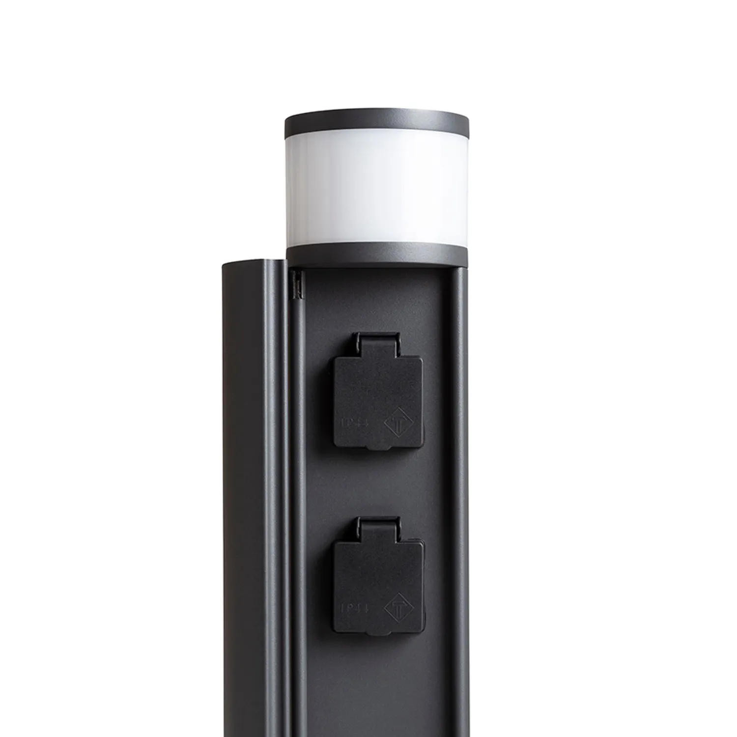 Rendl Light Studio Jean stâlp exterior G9 antracit cu prize