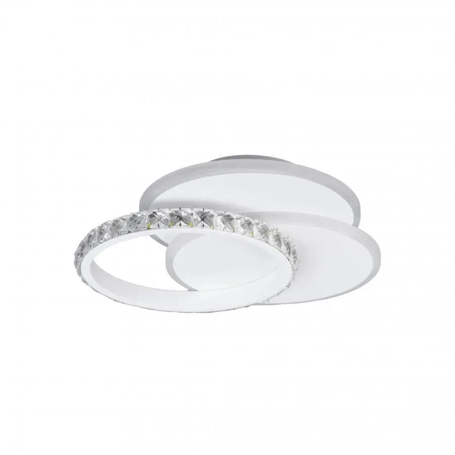 Alessandro Design SOFIA lustra LED cristal 24W alba