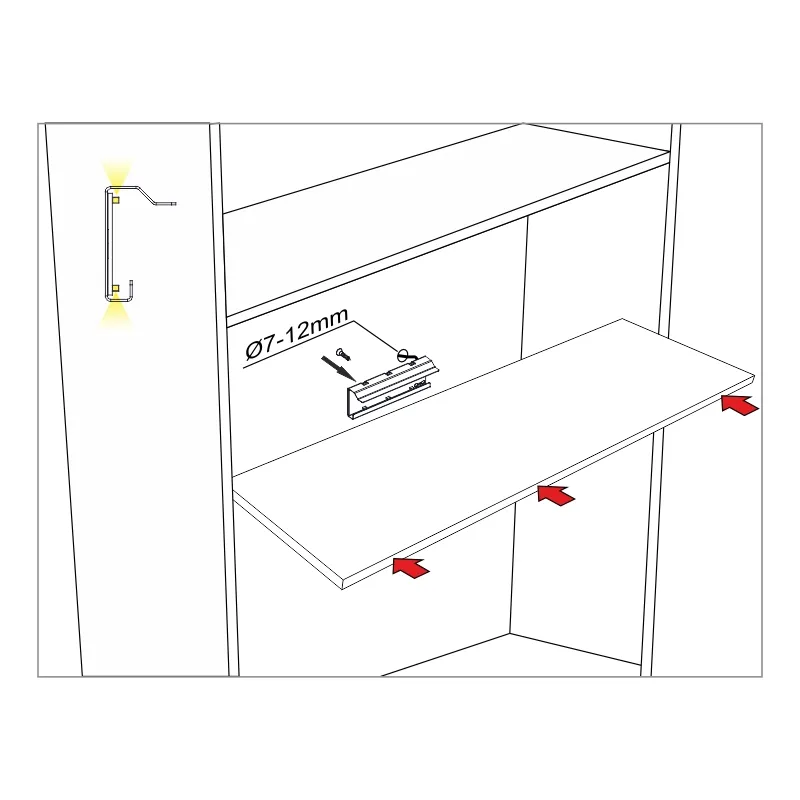 Furnika Zeta 3D corp LED pentru mobilier și scenă