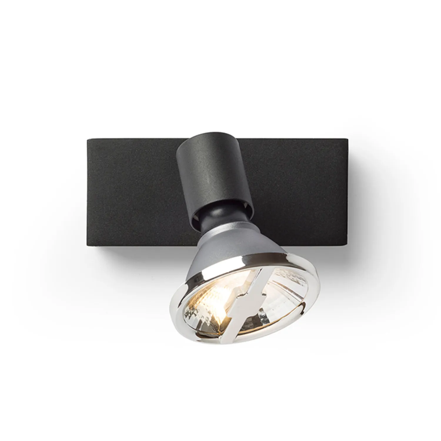 Rendl Trica I spot aplicat GU10 negru metal