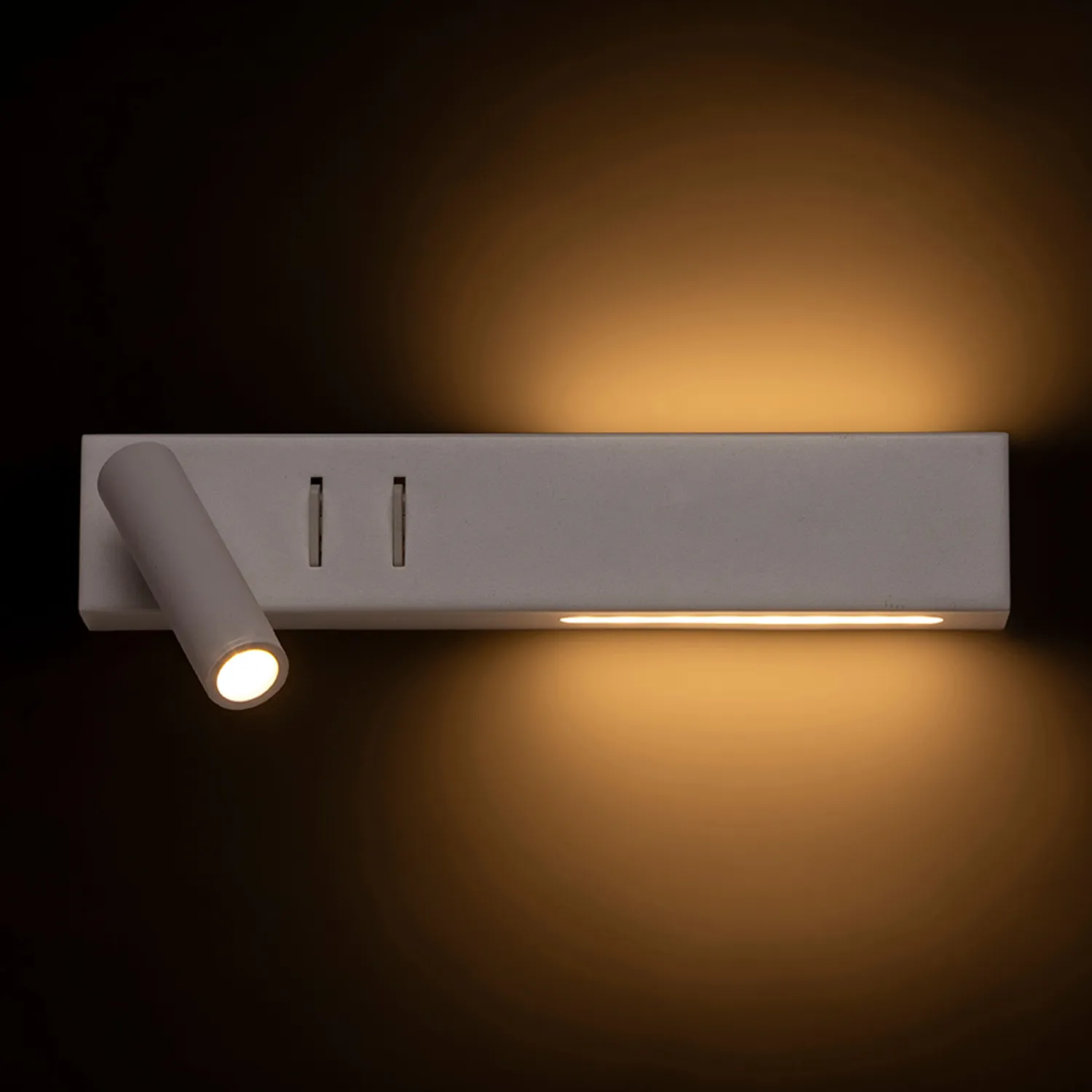 Rendl Light Studio Odeon Aplică albă LED cu spot